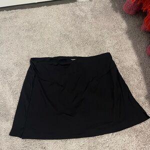 Old Navy Black Active PowerSoft High Rise Go-Dry Athletic Skort